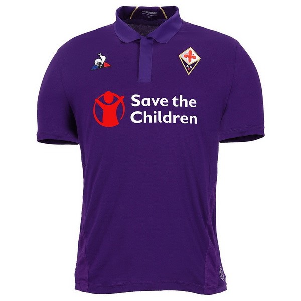 Camiseta Fiorentina Replica Primera Ropa 2018/19 Purpura